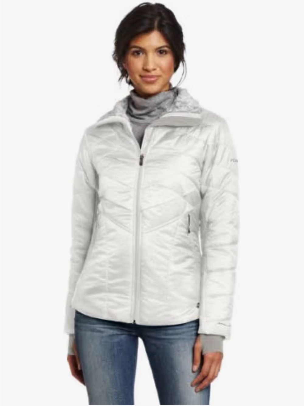Columbia Kaleidaslope II White Winter Jacket Size L | Womenās | Omni-Heat